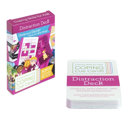 Coping Skills For Kids Coping Cue Cards Distraction Deck CCDST